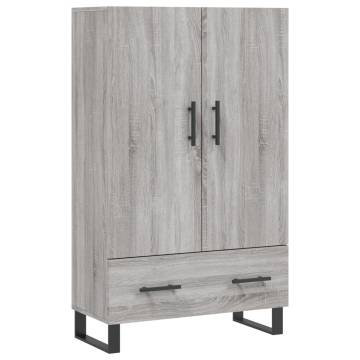 Highboard Grey Sonoma | Stylish Storage Solution