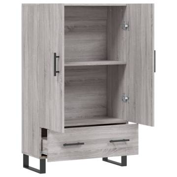 Highboard Grey Sonoma | Stylish Storage Solution