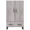 Highboard Grey Sonoma | Stylish Storage Solution