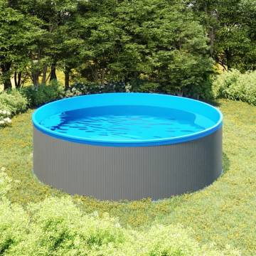 Buy Splasher Pool 350x90 cm Grey - Fun for Family & Friends