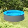 Splasher Pool 350x90 cm Grey Colour grey 