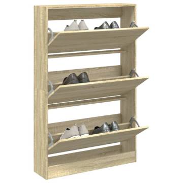 Shoe Cabinet Sonoma Oak - Space-Saving & Stylish Storage