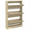 Shoe Cabinet Sonoma Oak - Space-Saving & Stylish Storage