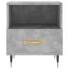 Stylish Concrete Grey Bedside Cabinets - 2 Pcs | HipoMarket