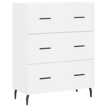 Highboard White 69.5x34x180 cm - Stylish & Durable Storage