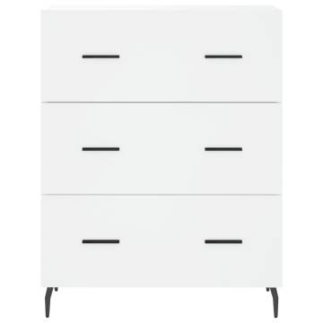 Highboard White 69.5x34x180 cm - Stylish & Durable Storage