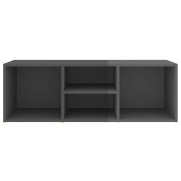 Shoe Storage Bench High Gloss Grey | Stylish & Practical