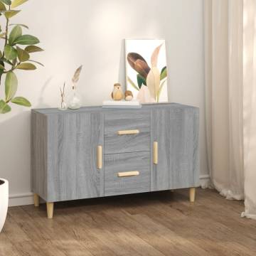 Sideboard Grey Sonoma - Stylish Storage Solution | HipoMarket