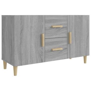 Sideboard Grey Sonoma - Stylish Storage Solution | HipoMarket