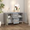 Sideboard Grey Sonoma - Stylish Storage Solution | HipoMarket