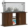 Brown Oak Aquarium Stand - 121x41x58 cm | Durable & Stylish