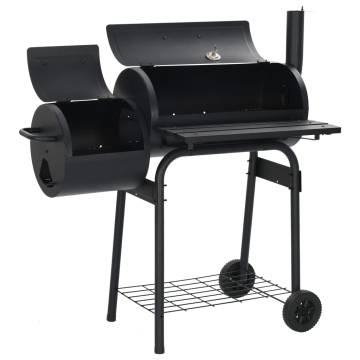 Classic Charcoal BBQ Offset Smoker - Ultimate Grilling