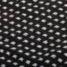 Throw Cotton Squares 160x210 cm Black | Hipomarket