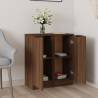 Stylish Brown Oak Sideboards - Set of 2 | HipoMarket