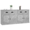 Sideboards 2pcs Concrete Grey Engineered Wood | Hipomarket