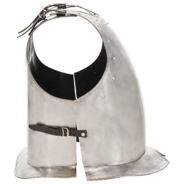 Medieval Knight Body Armour Cuirass Replica - LARP Silver Steel