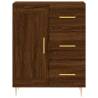 Highboard Brown Oak 69.5x34x180 cm - Stylish Storage Solution