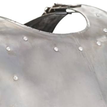 Medieval Knight Body Armour Cuirass Replica - LARP Silver Steel