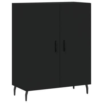 Stylish Highboard Black 69.5x34x180 cm | Durable & Elegant