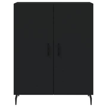 Stylish Highboard Black 69.5x34x180 cm | Durable & Elegant