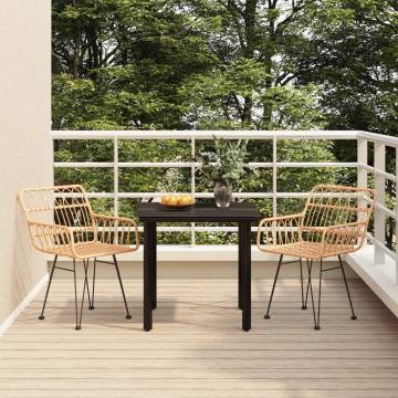 3 Piece Garden Dining Set - Stylish & Durable Outdoor Furniture