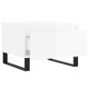 Elegant High Gloss White Coffee Tables - Set of 2 | Hipomarket