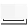 Elegant High Gloss White Coffee Tables - Set of 2 | Hipomarket