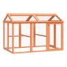 Run Box Brown - Solid Pine Wood Animal Shelter | Hipo Market