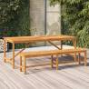 Garden Dining Table 200x90x74 cm Solid Wood Acacia Size 200 x 90 x 74 cm Quantity in Package 1 