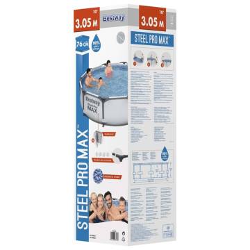 Bestway Steel Pro MAX Swimming Pool Set 305x76 cm | Hipomarket