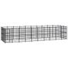 Outdoor Dog Kennel Steel 27.65 m² Size 960 x 288 x 200 cm Quantity in Package 1 