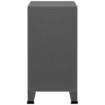 Industrial Storage Chest Anthracite 75x40x80 cm - Durable & Stylish