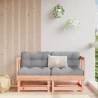 Corner Sofas with Cushions 2 pcs Solid Wood Douglas Colour natural douglas Quantity in Package 1 Model 2x corner 