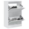 Shoe Cabinet White 60x34x96.5 cm Engineered Wood Colour white Size 60 x 34 x 96.5 cm Quantity in Package 1 Number of 