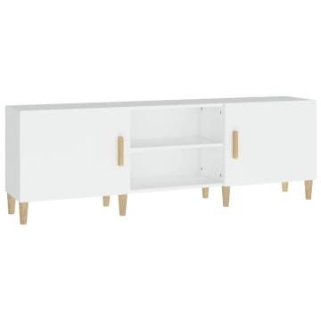 Stylish TV Cabinet White 150x30x50 cm | Hipomarket