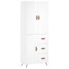 Highboard High Gloss White - Stylish Storage Solution