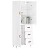 Highboard High Gloss White - Stylish Storage Solution