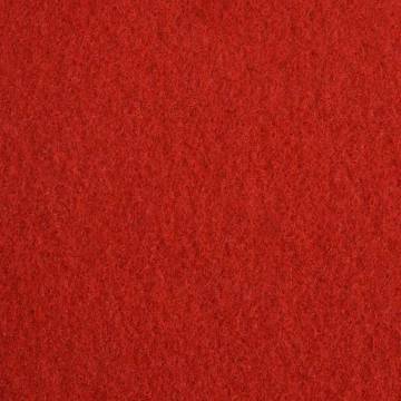 Exhibition Carpet Plain 1x24 m Red - Ideal for Events