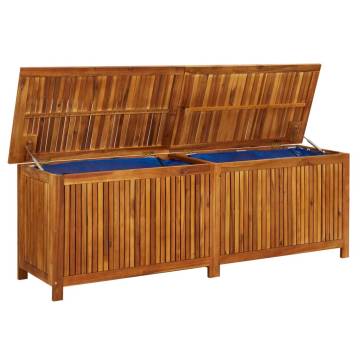 Garden Storage Box 175x50x58 cm Solid Acacia Wood - HipoMarket