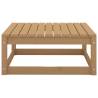 7 Piece Garden Lounge Set - Honey Brown Solid Pinewood