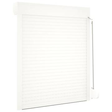 Roller Shutter Aluminium 100x130 cm - White | HipoMarket