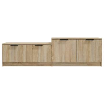 Sonoma Oak TV Cabinet - Stylish & Practical Storage Solution