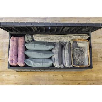 Keter Garden Storage Box Darwin 380 L - Grey Outdoor Storage