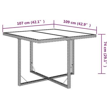 Garden Table Beige - Modern Outdoor Dining Table | Hipo Market