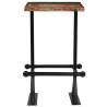 3 Piece Solid Reclaimed Wood Bar Set - Retro Industrial Charm