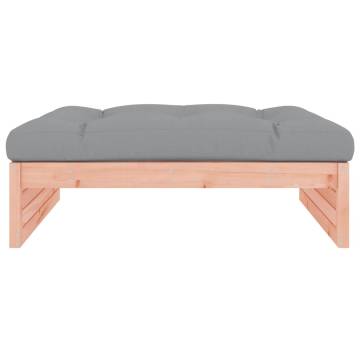 Garden Footstool 120x80 cm - Solid Douglas Wood - HipoMarket