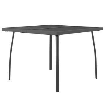 Garden Table Anthracite 100x100x72 cm - Stylish & Sturdy