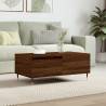 Coffee Table Brown Oak 90x50x36.5 cm Engineered Wood Colour brown oak Quantity in Package 1 