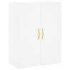 Elegant Wall Mounted Cabinet - 69.5x34x90 cm White