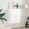 Elegant Wall Mounted Cabinet - 69.5x34x90 cm White